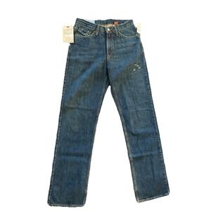 Stetson Jeans NWT Mens 29x34 Medium Wash 1520 Straight Leg Distressed